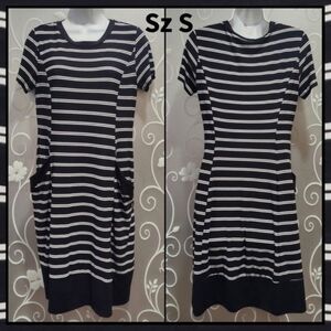 WOMENS STRIPED DRESS SIZE S